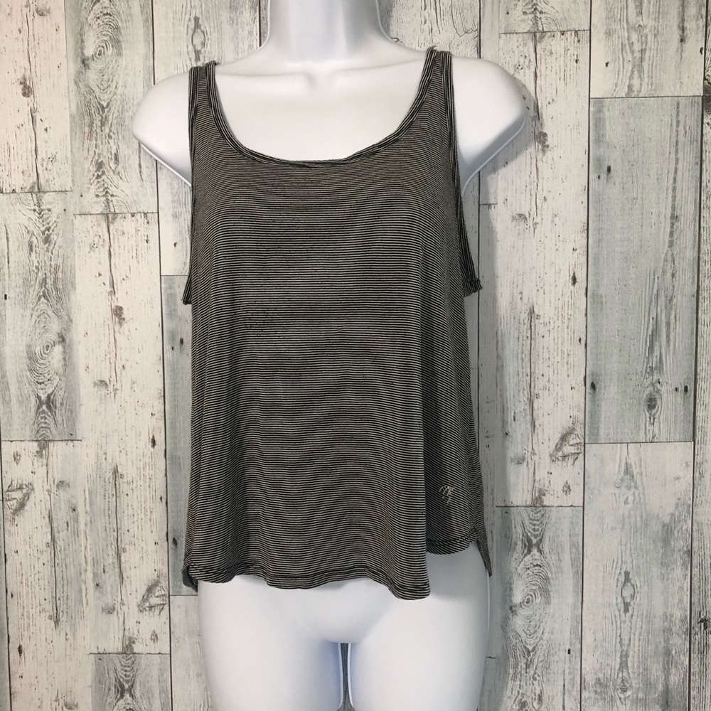 Balance Collection Criss Cross Back Tank Top Small
